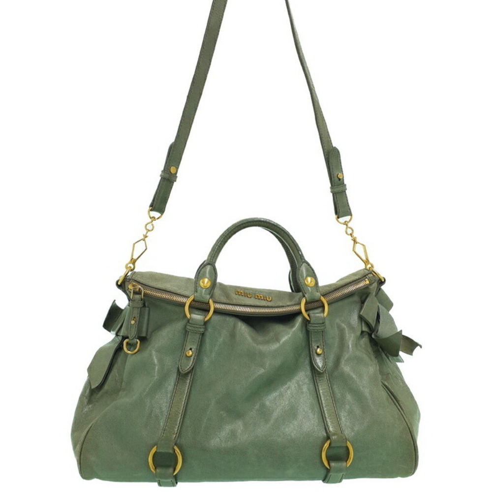 Miu Miu Side Rion Handbag
